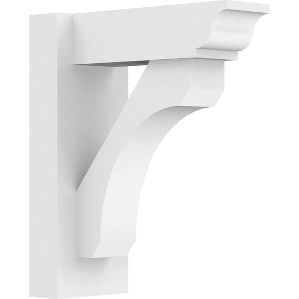 Ekena Millwork Legacy Architectural Grade PVC Outlooker with Traditional Ends, 5"W X 12"D X 14"H OUTP05X12X14LEC01 - main
